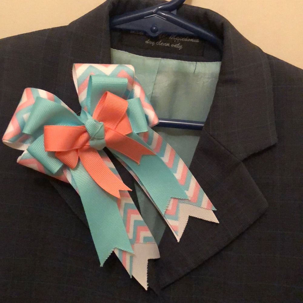 Little girls equestrian jacket.